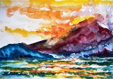 Bellagio - La Punta - cm 15X10,5 Tempera acquarellata 2010